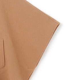 23区 S 【見上愛さん着用/Oggi12月号掲載】ウールライトリバー ポンチョシルエット コート