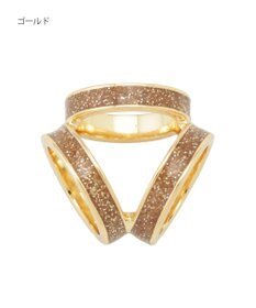 MOONBAT Luna Luce(ルナルーチェ)スカーフリング ラメ 3 Ring お手持ちのスカーフを通すだけ ギフト