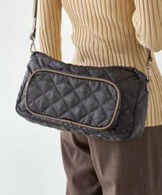 russet 【2025AW新作】キルティング横長2WAYショルダーバッグ(SF-258)