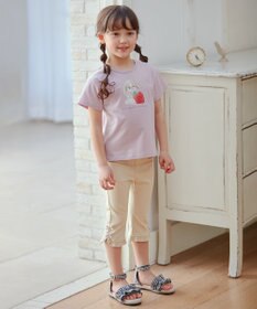 ANY KIDS フリル カプリ パンツ