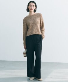 UNFILO L テープヤーンニット プルオーバー