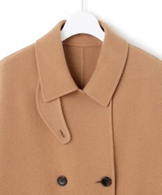 23区 S 【見上愛さん着用/Oggi12月号掲載】ウールライトリバー ポンチョシルエット コート