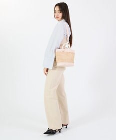 LeSportsac TOP HANDLE CROSSBODY/ピーチブラッシュラフィア