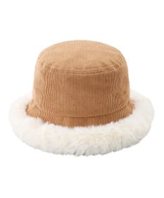 MOONBAT estaa エッジボリューム ファーダウンクロッシェ／サイズ調整可／手洗い