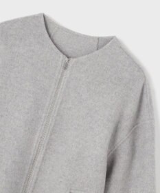 GRACE CONTINENTAL フードストールリバーコート