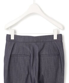 ICB L 【洗える】リアクティブソフトデニム　セミフレアパンツ