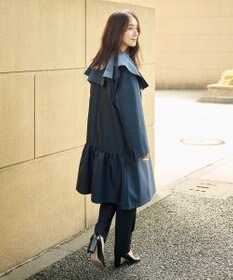 #Newans 【セレモニーにも】バックペプラムコート