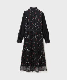 GRACE CONTINENTAL ハートアロー刺繍ワンピース