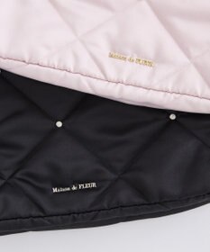 Maison de FLEUR キルティングエアリーキャリーオンバッグ