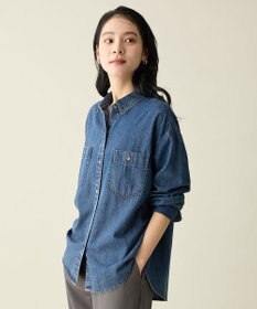 ANY オーバーデニムシャツ