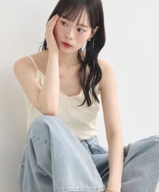 earth music&ecology アイレットレースキャミ