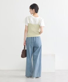 earth music&ecology アイレットレースキャミ