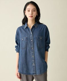 ANY オーバーデニムシャツ