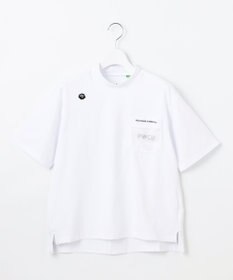 PW CIRCULUS 【吸水速乾 / UV遮蔽率99% UVカット / ストレッチ】【WOMEN】メッシュポケットモックネックT ゴルフウェア レディース
