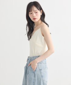 earth music&ecology アイレットレースキャミ