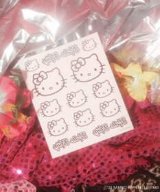 WEGO 【サンリオ】HELLOKITTYコラボフェイクタトゥーシール