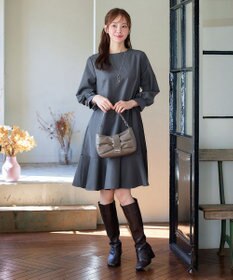 Tiaclasse 【安田美沙子さん着用・2way】リボンギャザーミニバッグ