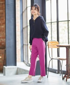 ANY 【洗える】スウェットライクフーディ