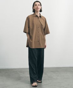 UNFILO L 【ウエストゴム】ボタニカル エンブロイダリー パンツ