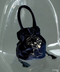 Green Parks ＦＡＮＴＡＳＩＡ／刺繍ベロアミニバッグ