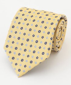 J.PRESS MEN 【VINTAGE JACQUARD COLLECTION】小紋柄 ネクタイ イエロー系8