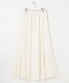 23区 L 【SLOW/一部店舗限定】コットンジャカード スカート