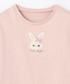 ANY KIDS オーガビッツアニマルサガラ刺繍Ｔシャツ