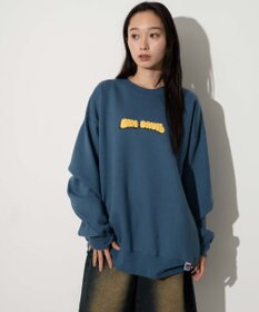 WEGO 【ユニセックス着用ITEM/MLサイズ展開/裏起毛】別注BENDAVISプランプロゴプルオーバー