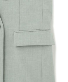 ICB 【洗える】 ハイツイストドライストレッチ ノーカラージレ