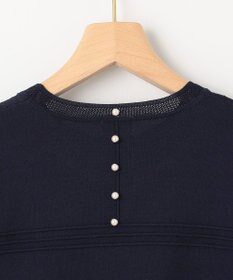 組曲 S 透かし柄 ニットプルオーバー