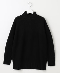 J.PRESS LADIES 【洗える】AUSSIE AIR ハイネック ミドルゲージ ニット