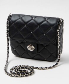 WEGO スタッズ付きキルティングショルダー