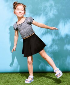 ANY KIDS ギンガムチェック セパレート 水着