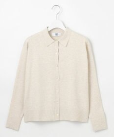 J.PRESS LADIES S 【洗える】ニットポロ カーディガン