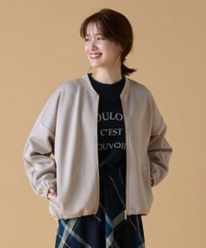 ANY 【洗濯機可】ダンボールジップブルゾン