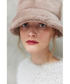 TOCCA 【UVカット・吸水速乾・防臭】FUR BUCKETHAT バケットハット