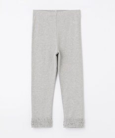 組曲 KIDS 【150-160cm】ストレッチ天竺レギンス（７分丈）