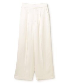 uncrave アセテートヴィンテージサテン ワイドパンツ
