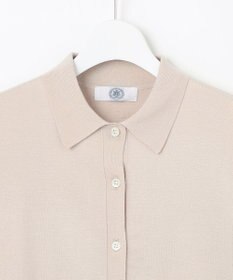 J.PRESS LADIES S 【洗える】ニットポロ カーディガン