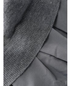 earth music&ecology プリーツドッキングカーディガン