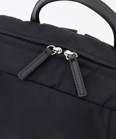 Y'SACCS NEWナイロン×レザーコンビシリーズ　前ポケットラージリュックサック