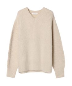 Green Parks フェザーＶネックニットプルオーバー
