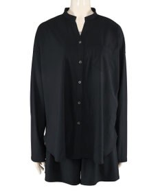 San-ai Resort（三愛水着楽園） ★新色ブラック×ライトグレー入荷【UPF50＋】シャツ・ショートパンツ付き４点セット　9M・11L　【San-ai Resort（サンアイリゾート）】