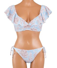 San-ai Resort（三愛水着楽園） 【SALE】軽い着け心地でしっかり盛れる【楽盛り水着】　ワイヤービキニ