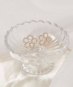 WEGO Lフラワービーズピアス