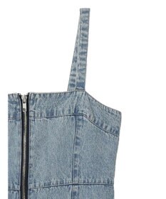 Green Parks ・ＥＬＥＮＣＡＲＥ　ＤＵＥ　デニム　Ｗ　ＺＩＰジャンスカ