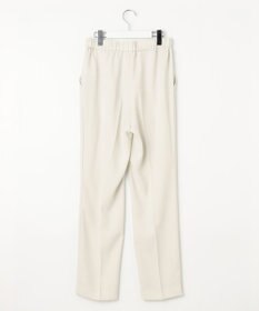 23区 L 【新色追加/洗える】ストレッチジョーゼット テーパード パンツ