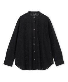 UNFILO ブロックレース バンドカラーシャツ