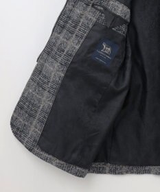 JOSEPH ABBOUD 【ストレッチ/イタリア素材/軽量】 イタリア素材使用・スライバーチェックジャケット