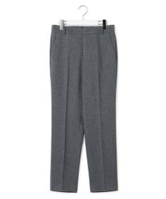 23区 【洗える】ウールライクカルゼ テーパードパンツ